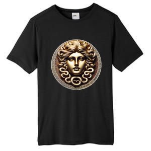 Medusa Head Myth Gorgon Snake Hair Greek Mythology Gift Tall Fusion ChromaSoft Performance T-Shirt