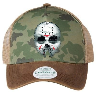 Mask Horror Movie Character Camp Cook Killer Halloween Legacy Tie Dye Trucker Hat