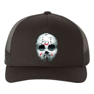 Mask Horror Movie Character Camp Cook Killer Halloween Yupoong Adult 5-Panel Trucker Hat