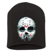 Mask Horror Movie Character Camp Cook Killer Halloween Short Acrylic Beanie