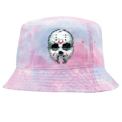 Mask Horror Movie Character Camp Cook Killer Halloween Tie-Dyed Bucket Hat