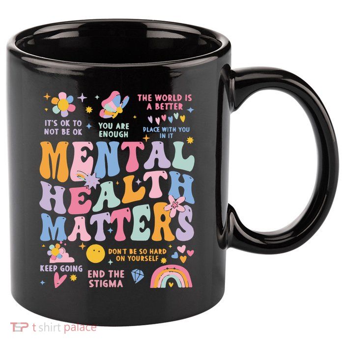 Mental Health Matters 11oz C Handle Ceramic Mug