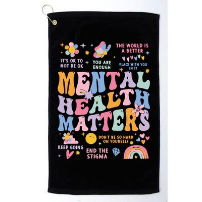 Mental Health Matters Golf Towel