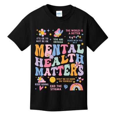 Mental Health Matters Kids T-Shirt