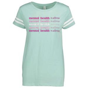 Mental Health Matter Enza Ladies Jersey Football T-Shirt