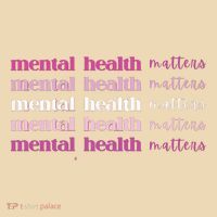 Mental Health Matter Drawstring Bag