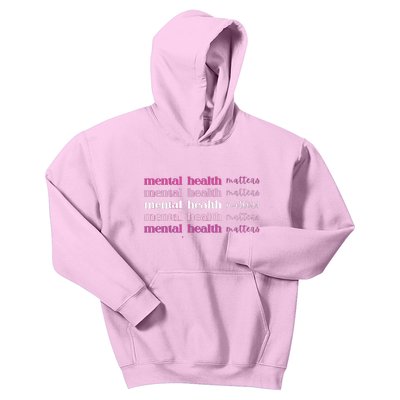 Mental Health Matter Kids Hoodie