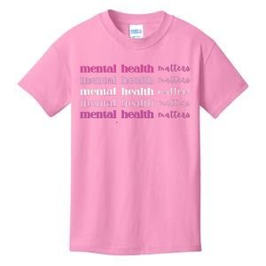 Mental Health Matter Kids T-Shirt