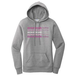 Mental Health Matter Women's Pullover Hoodie