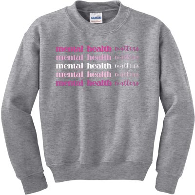 Mental Health Matter Kids Sweatshirt