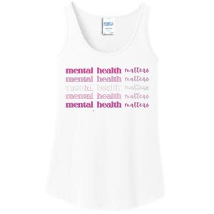 Mental Health Matter Ladies Essential Tank