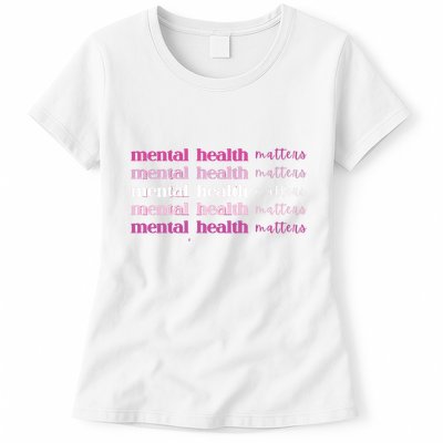 Mental Health Matter Womens T-Shirt