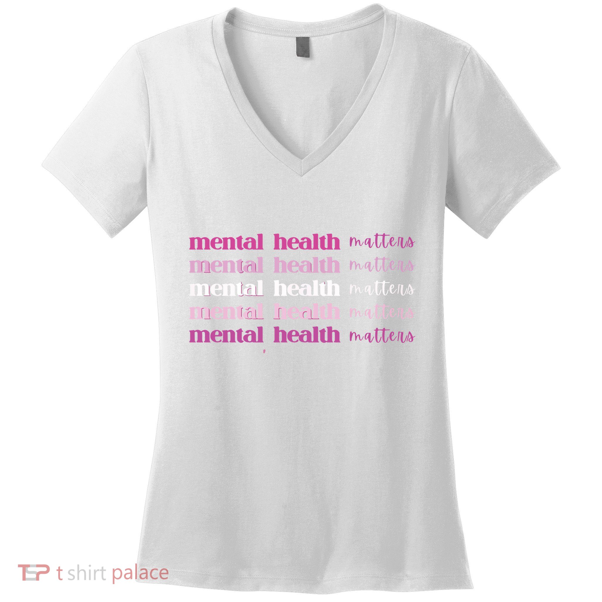 Mental Health Matter Women's V-Neck T-Shirt