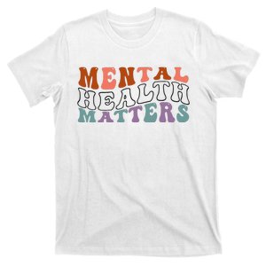 Mental Health Matters Human Brain Illness Awareness T-Shirt