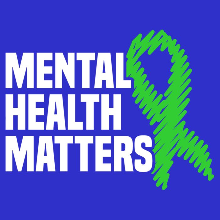 Mental Health Matters Green Ribbon Tal Health Awareness Great Gift Womens T-Shirt
