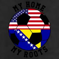 My Home My Roots Bosnia Flag Soccer Golf Towel