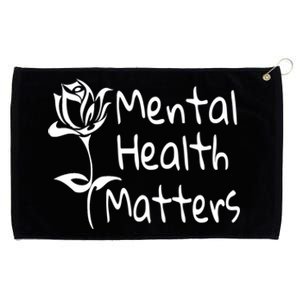 Mental Health Matters Tal Awareness 12 Step Recovery Gift Grommeted Golf Towel