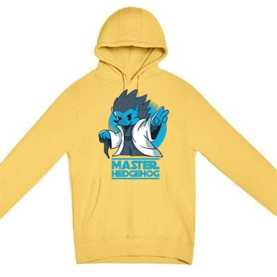 Master Hedgehog Premium Pullover Hoodie