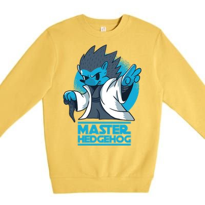 Master Hedgehog Premium Crewneck Sweatshirt