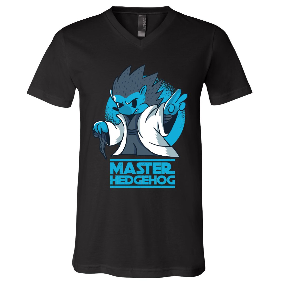 Master Hedgehog V-Neck T-Shirt