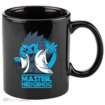 Master Hedgehog 11oz C Handle Ceramic Mug