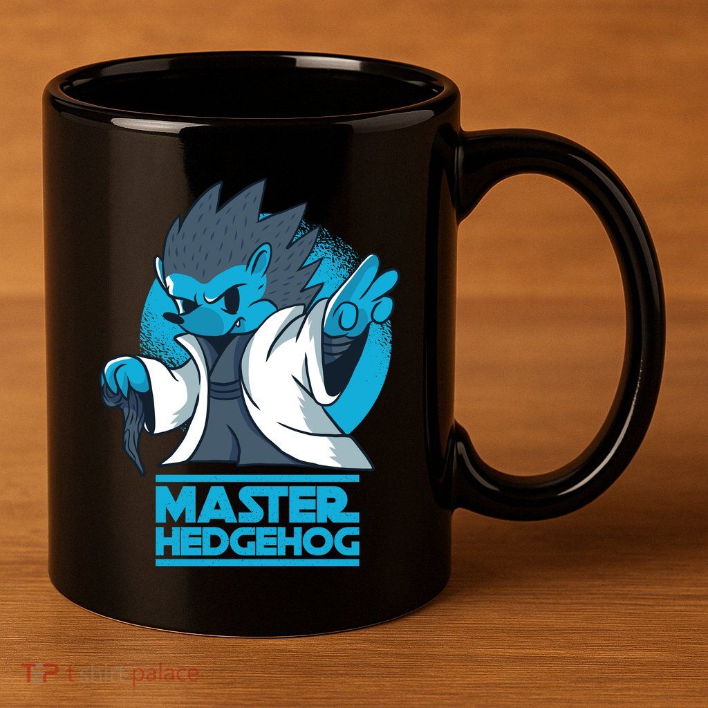 Master Hedgehog 11oz C Handle Ceramic Mug