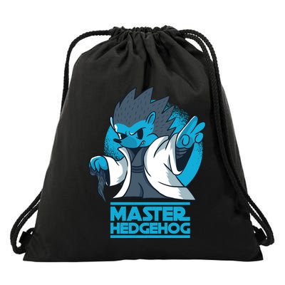 Master Hedgehog Drawstring Bag