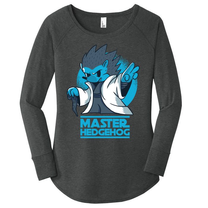 Master Hedgehog Women's Perfect Tri Tunic Long Sleeve Shirt