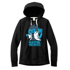 Master Hedgehog Women's Fleece Hoodie