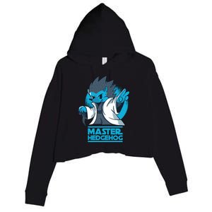 Master Hedgehog Crop Fleece Hoodie