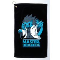 Master Hedgehog Golf Towel