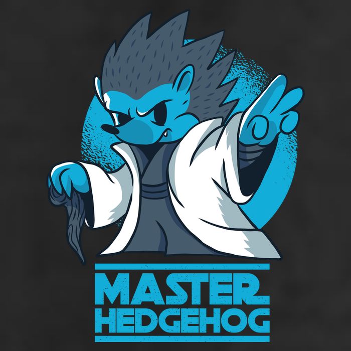 Master Hedgehog Golf Towel