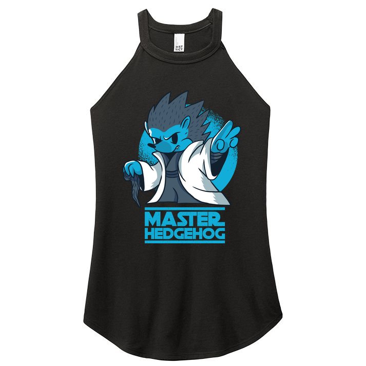 Master Hedgehog Women's Perfect Tri Rocker Tank