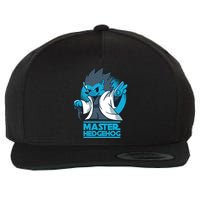 Master Hedgehog Wool Snapback Cap