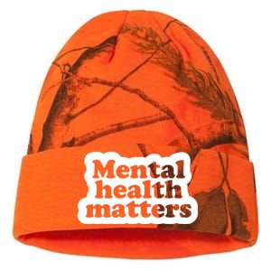 Mental Health Matters Awareness Kati Licensed 12" Camo Beanie