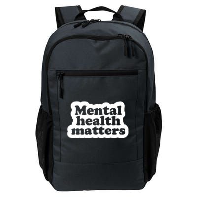 Mental Health Matters Awareness Daily Commute Backpack