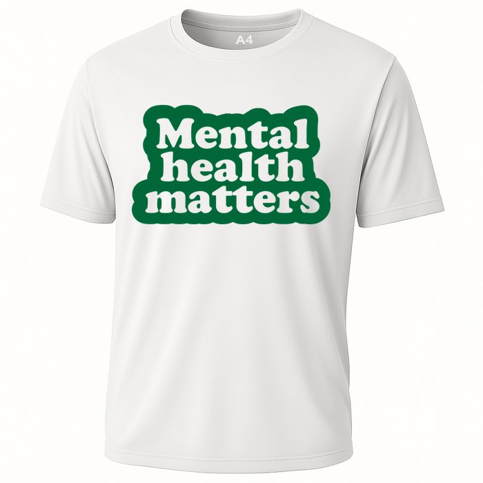 Mental Health Matters Awareness Cooling Performance Crew T-Shirt