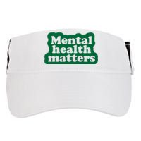 Mental Health Matters Awareness Adult Drive Performance Visor