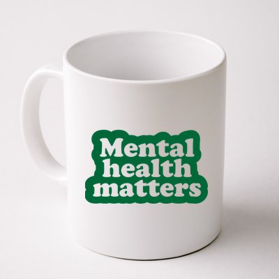 Mental Health Matters Awareness Mug