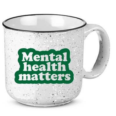 Mental Health Matters Awareness 15oz Campfire Ceramic Mug