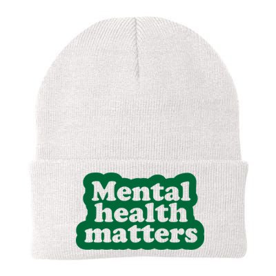 Mental Health Matters Awareness Beanie