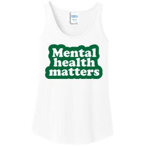 Mental Health Matters Awareness Ladies Essential Tank