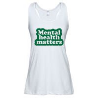 Mental Health Matters Awareness Ladies Essential Flowy Tank