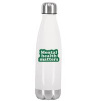 Mental Health Matters Awareness Stainless Steel Insulated Water Bottle