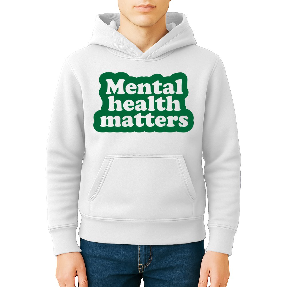 Mental Health Matters Awareness Kids Hoodie