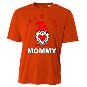 Mommy Happy MotherS Day Mom Gift Mothers Gnome Cute Elf Great Gift Cooling Performance Crew T-Shirt