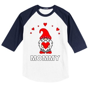 Mommy Happy MotherS Day Mom Gift Mothers Gnome Cute Elf Great Gift Baseball Sleeve Shirt