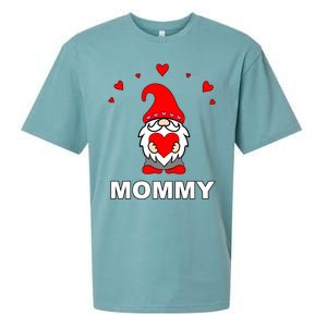 Mommy Happy MotherS Day Mom Gift Mothers Gnome Cute Elf Great Gift Sueded Cloud Jersey T-Shirt