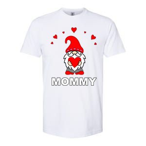 Mommy Happy MotherS Day Mom Gift Mothers Gnome Cute Elf Great Gift Softstyle CVC T-Shirt