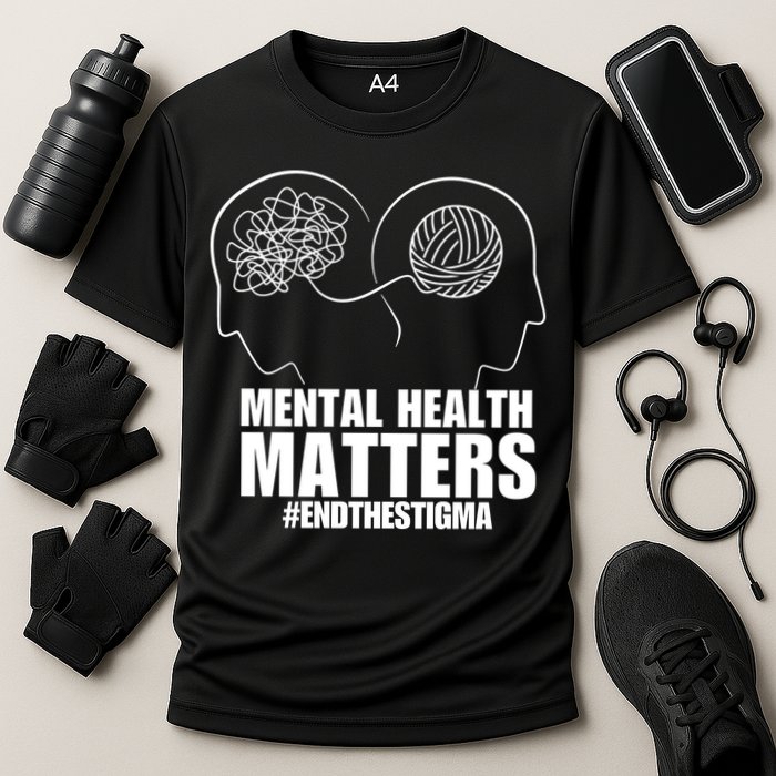 Mental Health Matters End The Stigma Performance Shirt